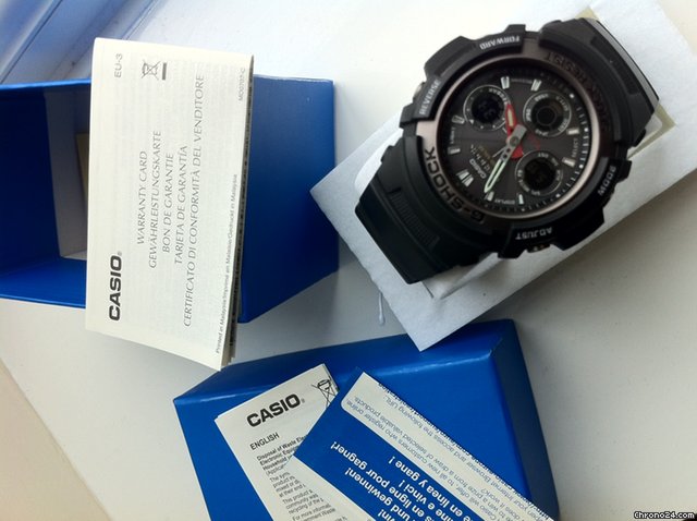 Casio G-Shock (AWG-101) watches