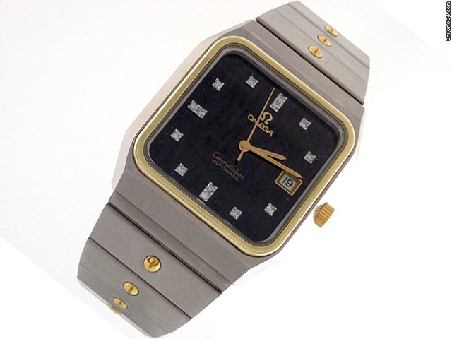 Omega Constellation Stahl/Gold Automatik Brillantbesatz watches