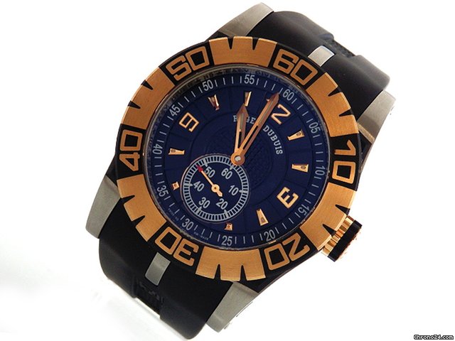 Roger Dubuis Easy Diver Stahl/Rosegold/Kautschuk Automatik - 55/88 LIM. watches