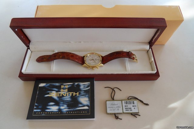 Zenith el primero cromo oro 18 watches