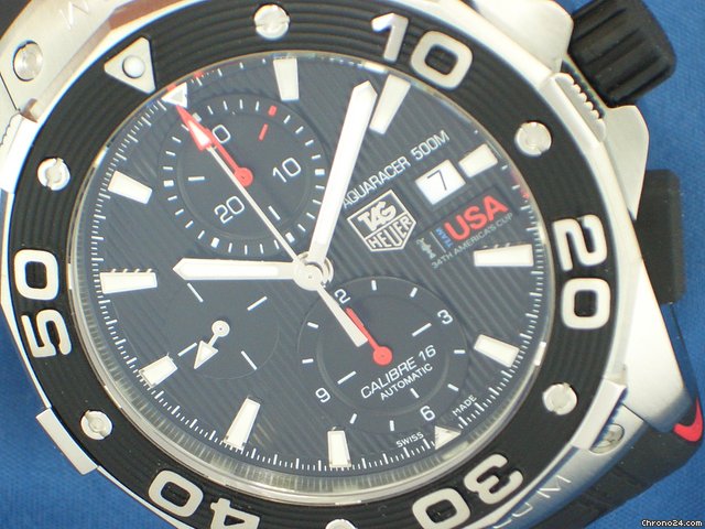 Replica TAG Heuer Aquaracer Chrono Cal.16 Team Usa Defender Watch