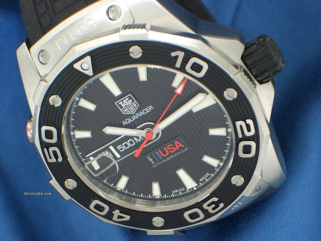 TAG Heuer Aquaracer Cal.5 Team Usa Defender watches