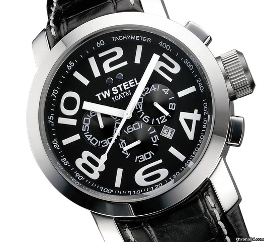 TW Steel Herrenuhr Chronograph Grandeur Big Steel TW51 watches