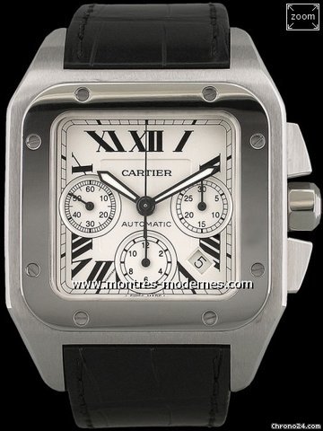 Cartier Santos 100 Chrono watches
