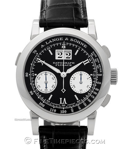 A. Lange & Sohne Datograph Flyback Platin + Platin-Faltschlie e! - 403 . 035 watches