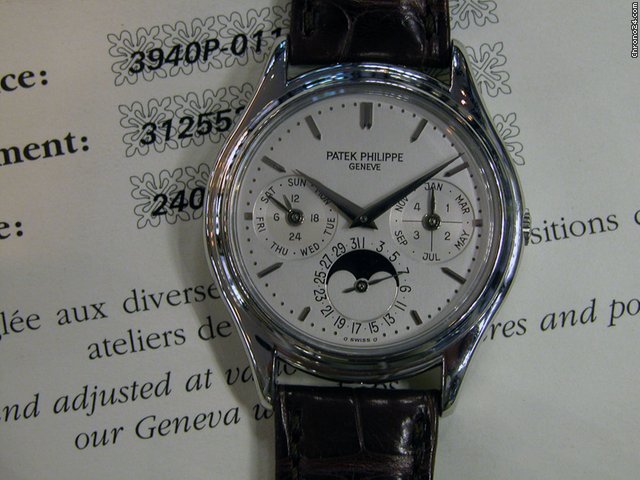 Patek Philippe 3940 Platinum watches