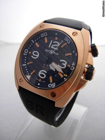 Bell & Ross BR 02-92 Pink Gold watches