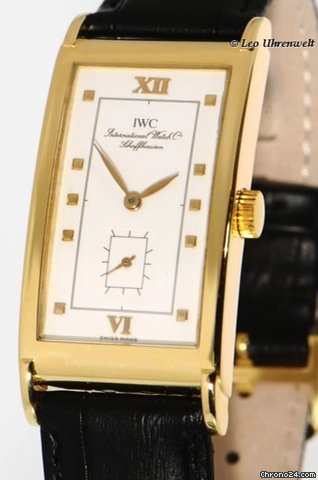 IWC SCHAFFHAUSEN "VENEZIA" 18K GOLD HOCHWERTIGE HERRENUHR watches