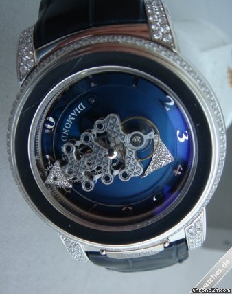 Ulysse Nardin Freak 28800 Vh - Diamond Heart Platinum watches