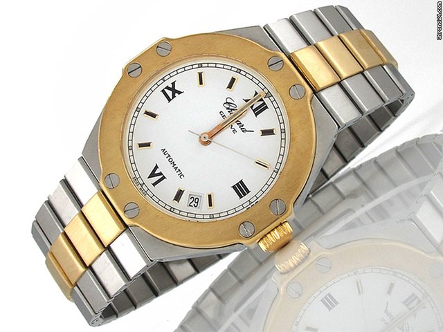 Chopard "ST. MORITZ 26/8301" 37 mm Edelstahl / Gelbgold Automatik watches