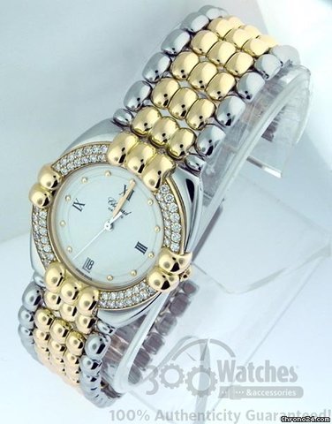 Chopard GSTAAD 33/8121 Two Tone Diamond Watch watches