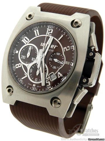 Wyler Geneve Incaflex Automatic Chronograph Titanium Watch watches
