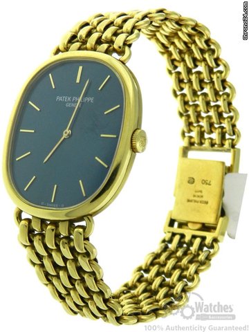 Patek Philippe Men's Ellipse 3848-1 18K Yellow Gold Manual Mechanical Watch watches