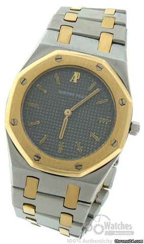 Audemars Piguet Ladies Royal Oak Gray Dial Two Tone 29mm Watch watches