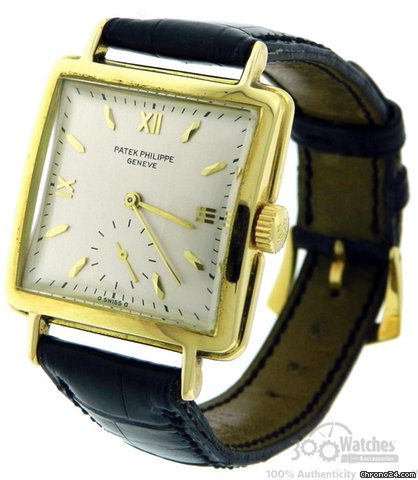 Patek Philippe Vintage Men's 2436 Manual Mechanical 18K Yellow Gold Watch watches