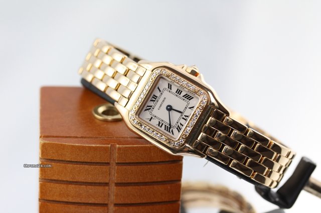 Cartier Panthere Lady PM 18k Gelbgold Brilliant L¨¹nette watches