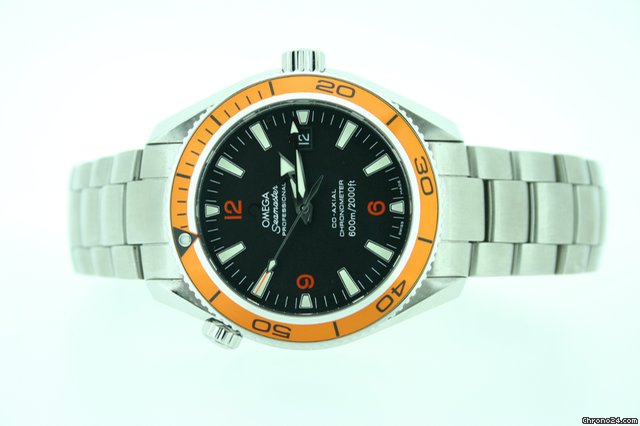 Omega Seamaster Planet Ocean 42mm Orange Bezel 2012 watches