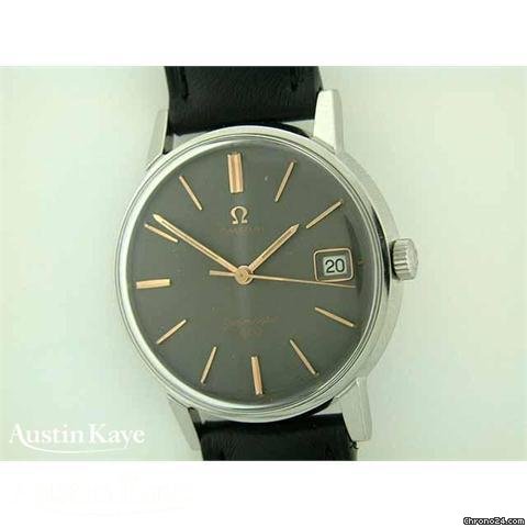 Omega Seamaster 600 steel manual on strap watches