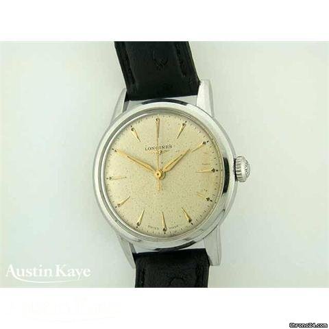 Longines steel manual on strap watches