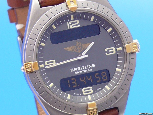 Breitling NAVITIMER AEROSPACE TITAN/GOLD watches