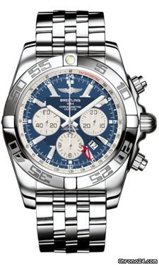 Breitling Chronomat GMT Stainless Steel Bracelet watches