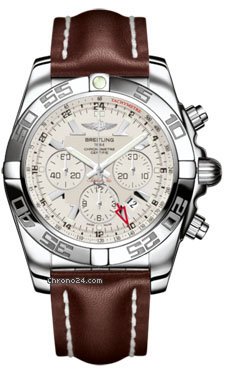 Breitling Chronomat GMT Leather Strap watches