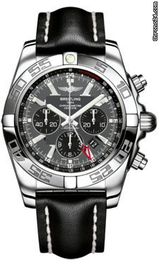 Breitling Chronomat GMT Leather Strap watches
