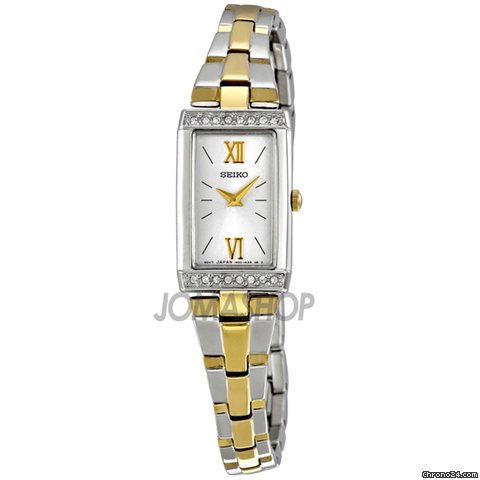 Seiko Swarovski Crystal Bracelet Ladies Watch and Necklace Set SUJG36 watches