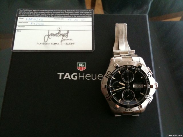TAG Heuer aquaracer day-date watches