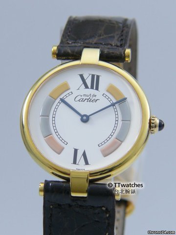 Cartier Vermeil watches