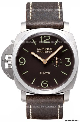 Panerai Luminor 1950 Left-handed 8 Days Titanio 47mm watches
