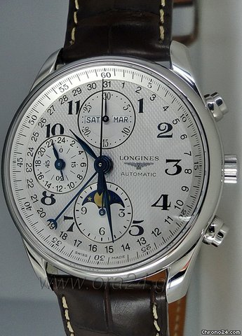 Longines Master Collection Automatic Moonphase Chronograph 40mm watches
