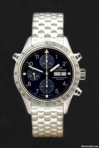 IWC Doppelchrono in Platin (komplett) Absolutes Einzelst��ck watches