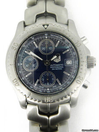TAG Heuer stainless steel Link watch watches