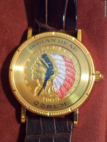 Replica Corum DOLLAR INDIAN HEAD Watch