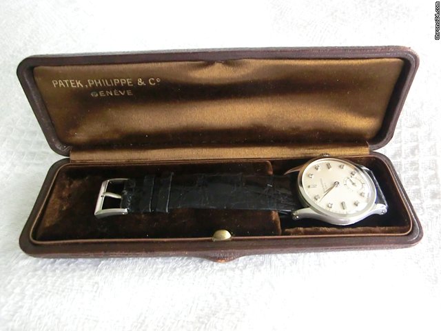 Patek Philippe Calatrava platinum watches