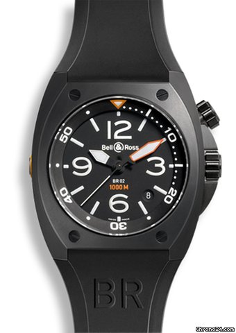 Bell & Ross BR 02 BLACK watches