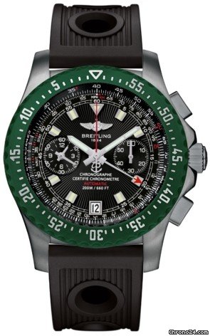 Breitling Skyracer Blacksteel "Limited Edition" (lagernd/in stock) watches