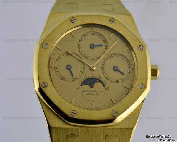 Audemars Piguet Royal Oak Perpetual Calendar YG/YG watches