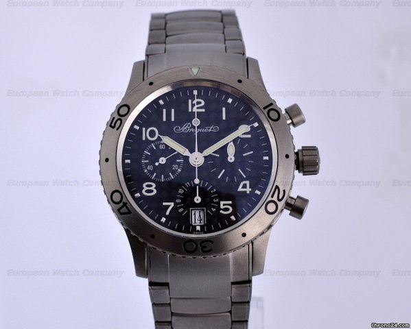 Breguet Type XX Transatlantique Titanium / Titanium Carbon Fibre Dial watches