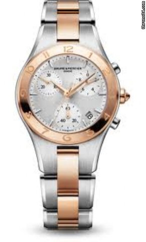 Baume & Mercier & Modello Linea Chronograph Bicolore Ref.10016 watches