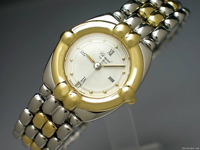 Chopard "GSTAAD" Edelstahl/18K Gelbgold watches