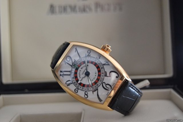 Franck Muller 5850 Vegas Gold watches