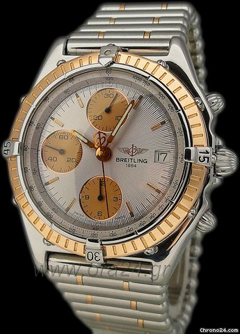 Breitling Windrider Chronomat 40.5mm Rose Gold/Steel Rare watches