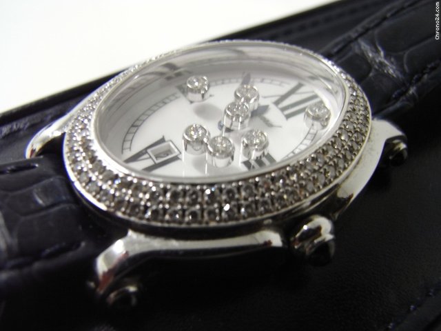 Chopard Happy Sport Steel 7 Floating Diamonds Mint Condition watches
