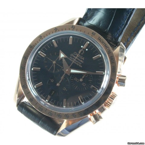 Omega Speedmaster Broad Arrow 750er Rosegold Ref.: 36538033 watches