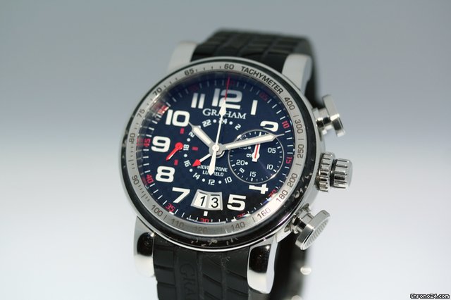 Graham Silverstone Luffield flyback gmt chrono watches