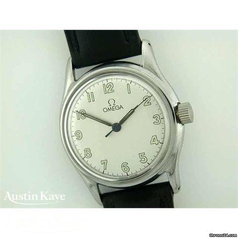 Omega steel manual on strap watches