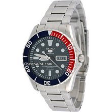 Replica Seiko 5 Blue Dial Stainless Steel Automatic Mens Watch SNZF15 Watch