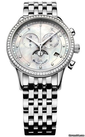 Maurice Lacroix Les Classiques Phase de Lune Chrono Ladies watches